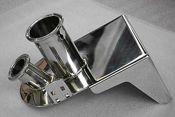 Sub part in mirror stainless steel