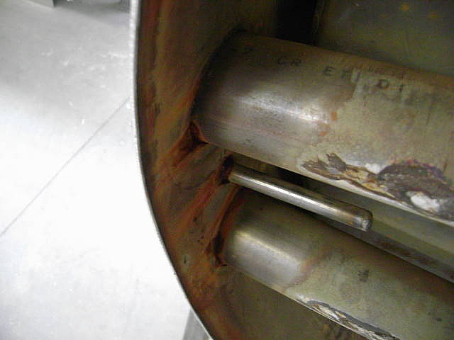 Stainless steel corrosion or rust formation