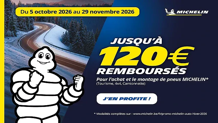 Michelin - Cashback actie OKT - NOV