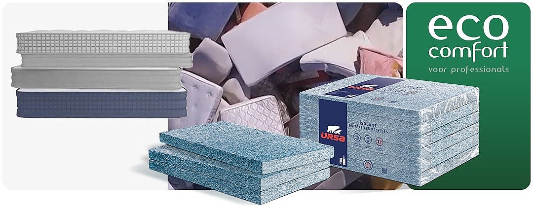 Van oude matrassen naar hoogwaardige isolatie