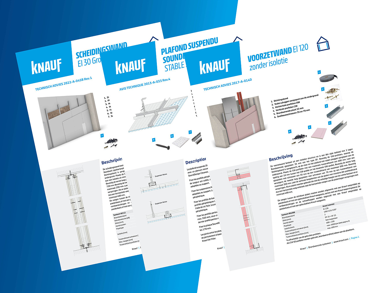 Beschermen, innoveren, begeleiden: Knauf, uw partner in brandveiligheid