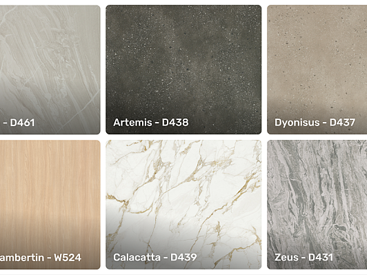 Stylin’Art breidt assortiment uit met nieuwe volkunststof decors en werkbladen