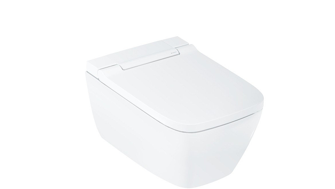 Geberit aquaclean sela square white closed lid original 16 9