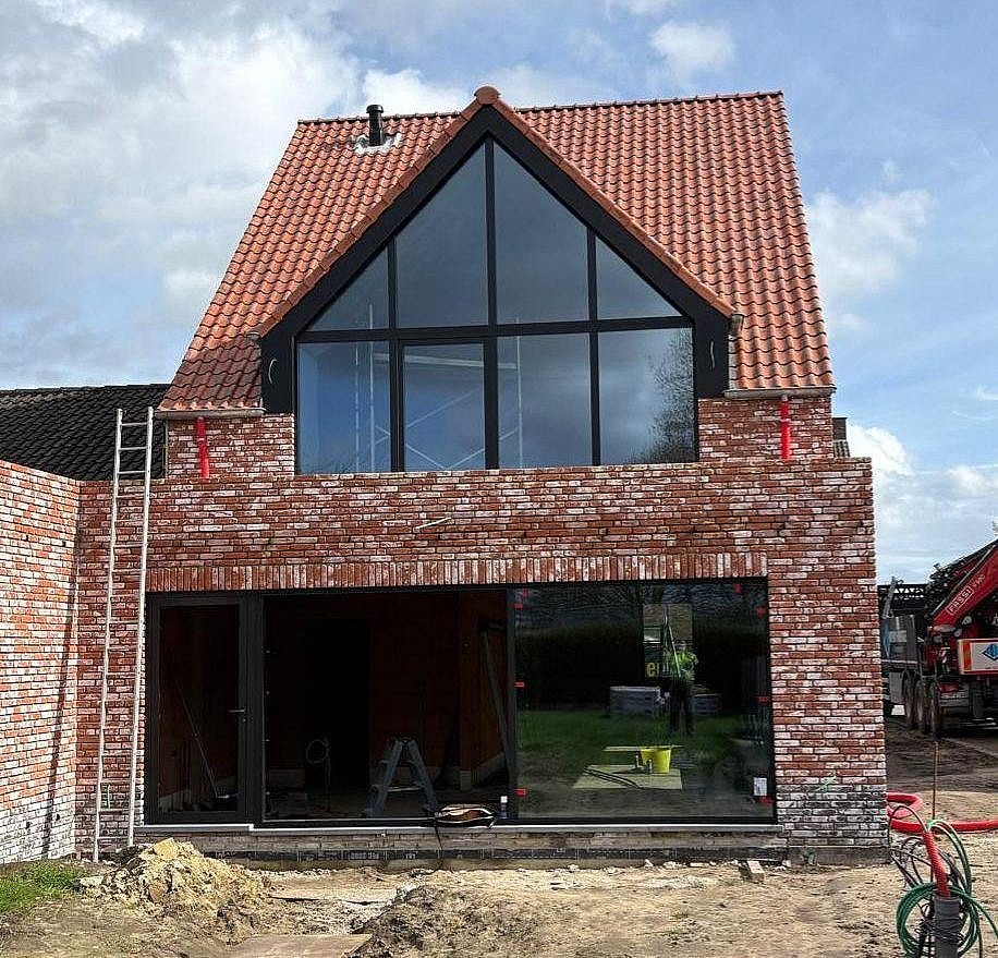 Combinatie pvc aluminium