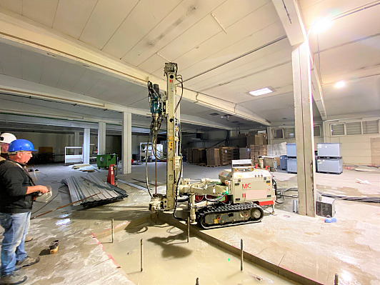 Micropaal in Diepenbeek