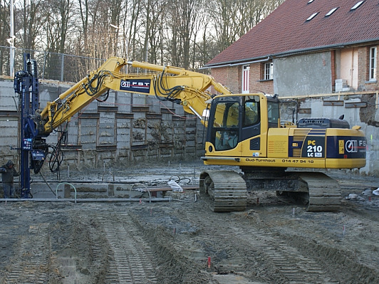 Micropaal in verschillende projecten