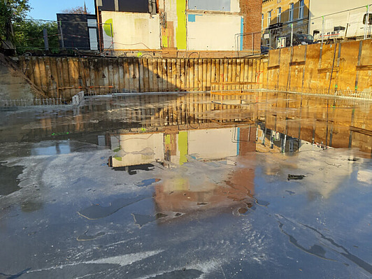 Secanspaal in Antwerpen