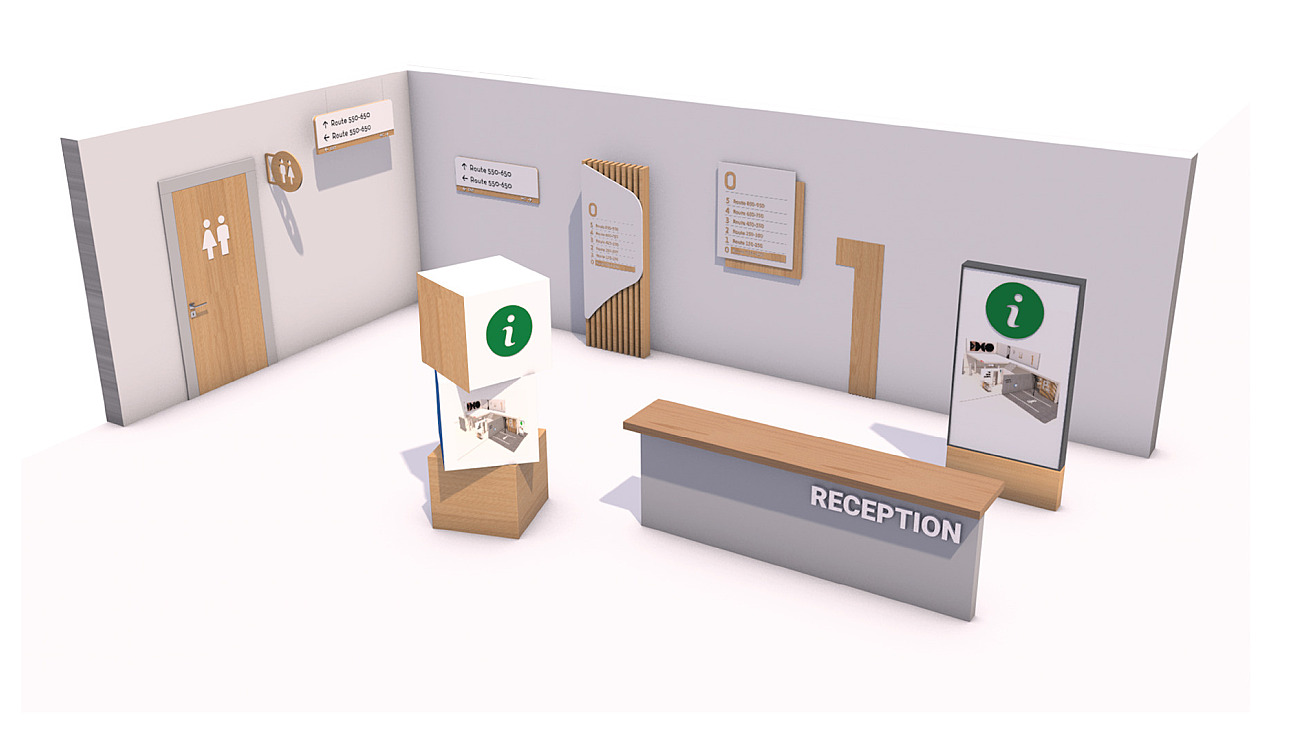 Wayfinding productpagina lamellen